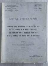 GMC CCKW 352 353 Notice