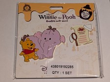 Disney Hundred Acre Wood Series Winnie the Pooh and Heffalump 10/12 Pin Set