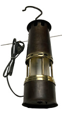 Antique Electrified Miner's Lamp
