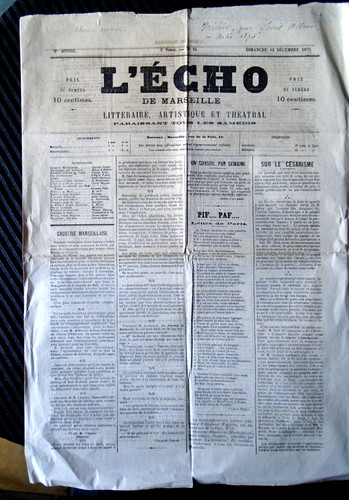 Journal ancien echo de - journal,