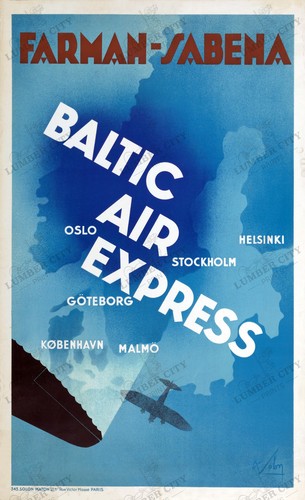 Vintage 1931 baltic air - vintage,