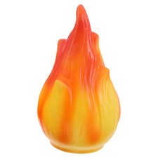  Abat-jour flamme : abat-jour de remplacement pour lampes solaires - Effet feu