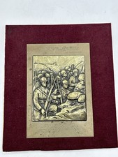 Placca La Domenica Del Corriere Ragazzi Del ’99 Discordo Armando Diaz WW1 Arditi