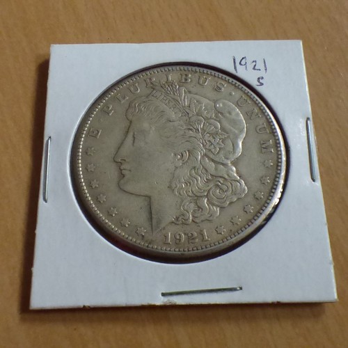 Morgan dollar 1921 s - us,
