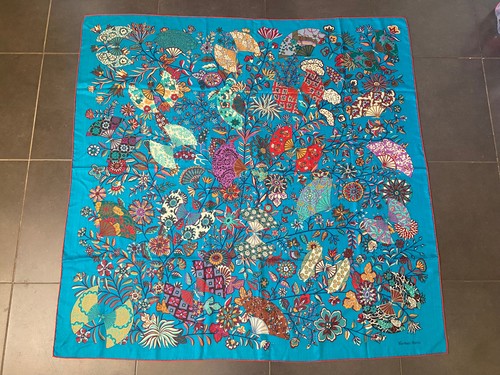 Foulard châle hermès - foulard,