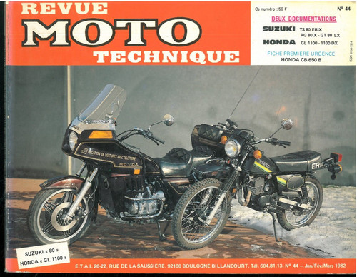 Revue moto technique rmt - moto,