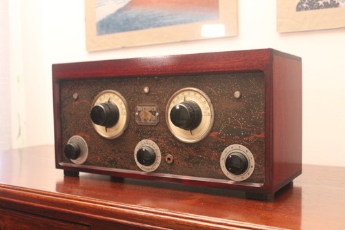Tube radio restored evernice - radio,