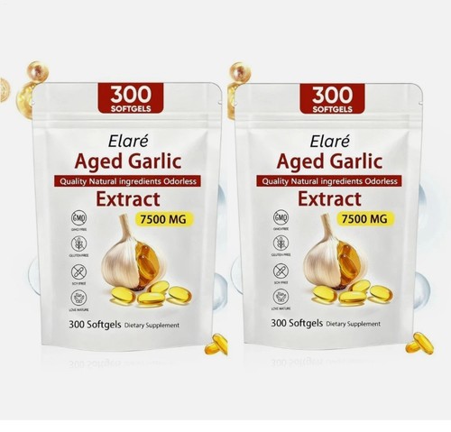 2pack elare aged garlic - elare,