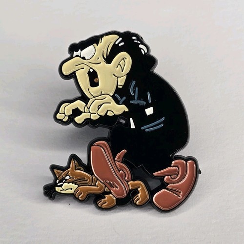 Pin gargamelle avec chat - avec,