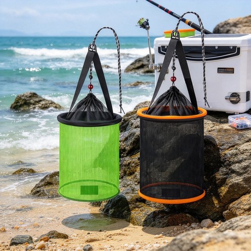 Panier pêche flottant vert - pêche,