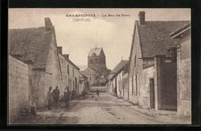 CPA Champigneul, La Rue du