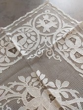 ANCIENNE NAPPE  BRODEE et