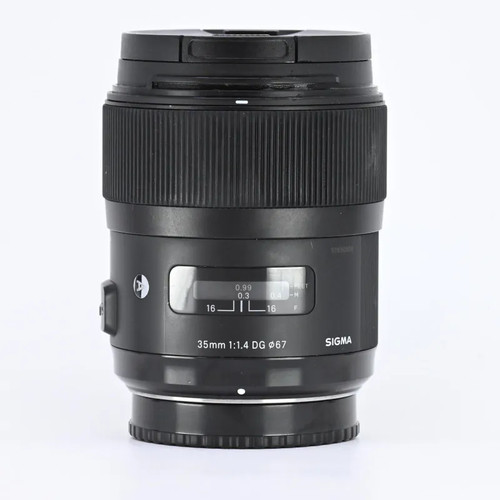 Objectif sigma 35mm - objectif, dg
