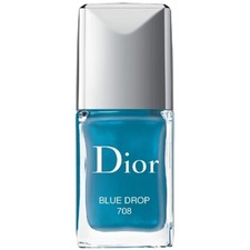 DIOR Vernis 708 BLUE DROP Couture Colour Gel Shine & Wear Polish .. New