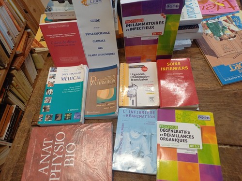 Lot livres soins - 10,