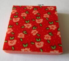 LEGO x1pb03 Scale 7x7 Cloth Red Foam Cushion 3290 MOC A58