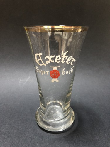 Verre bière ancien - verre,