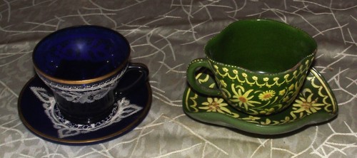 Ancienne tasse sous - &,