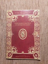 DROUOT Paris 1995 LIVRES RARES & PRÉCIEUX Book Art BOVER ART Graphic PRICE LIST