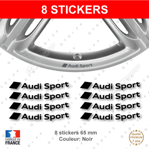 Audi sport stickers jantes - sport,
