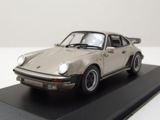 MAXICHAMPS, PORSCHE 911 Turbo 3.3  1977 Gold métallique, échelle 1/43, MXC940...