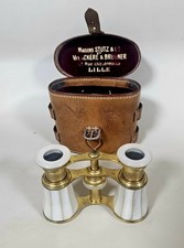 Jumelles anciennes  En nacre