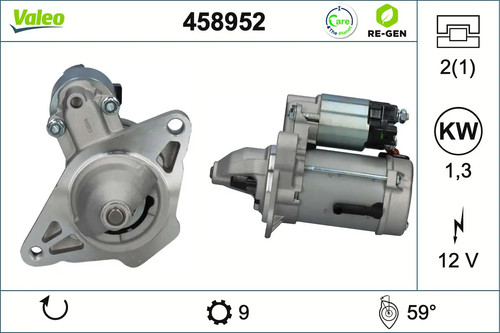 Démarreur valeo 458952 - valeo,