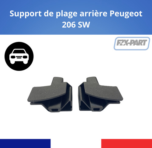 Supports plage arrière - plage,