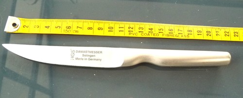Hgs couteau acier - hgs, damassé