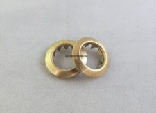 Set of 2 eyelets for Comtoise pendulum dial Ø12 mm / Ø19 mm - France