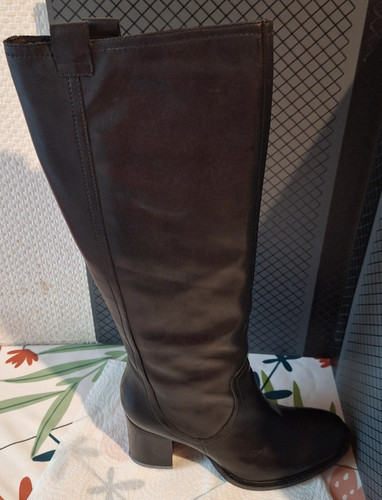 Bottes femme cuir noir - femme, avec