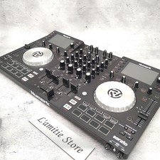 Numark NV 4-Deck Dual-Display USB DJ Controller Turn Tabletop Japon Noir Rare
