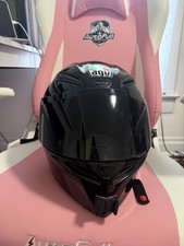 AGV K1-s ECE 22.06 Solid Gloss Black Full Face Motorcycle Helmet, 2206