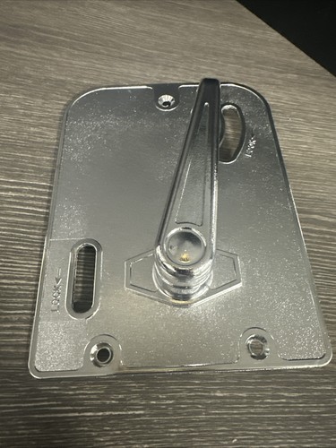 Cover latch plate - cover-latch, lh-silver