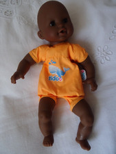 POUPON COROLLE TIDOO BAIN 2003 NOIR  30 CM DORMEUR  NUQUE GRAVE COROLLE M.-10