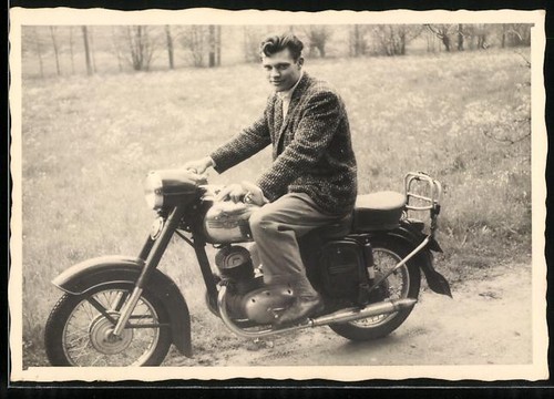 Photographie moto jawa - moto, 175cc