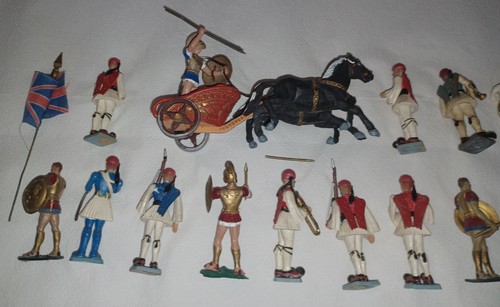 Lot soldat figurine eyzone - soldat, et