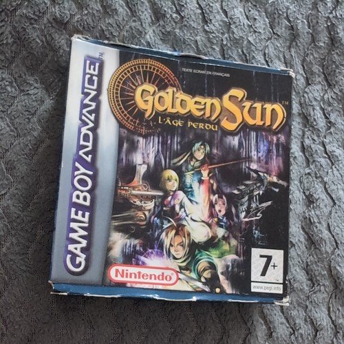 Golden sun age perdu gameboy - golden,