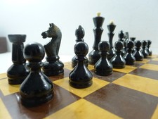 Soviet Russian Chess Pieces Chessboard Set 45 x 45cm King 104mm