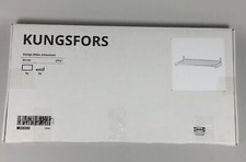Ikea KUNGSFORS Shelf for Wall or Suspension Rail Stainless Steel 23 5/8" New 