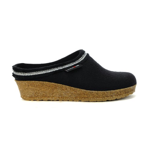 Haflinger unisex fringe black - haflinger,