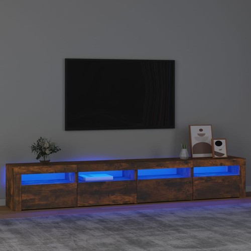 Meuble avec lumières led - tv,
