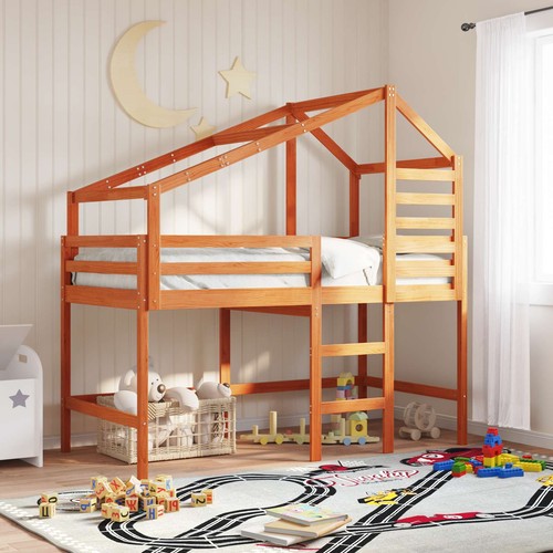Cadre lit mezzanine pin - cadre,