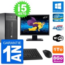PC Tour HP 280 G1 MT Ecran 27"