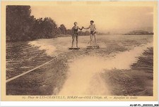 AU-BFP1-0455-60 - Plage de LYS-CHANTILLY - BORAN SUR OISE - Aquaplan en double