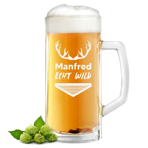 Chope bière verre 0 - bière, 0,5