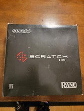 Rane Serato Scratch DJ Live SL1 Audio Interface FULL CDs Vinyl cables box Manual
