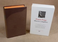 LA PLEIADE :  FRANCIS PONGE -