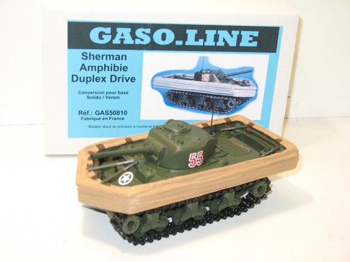 Solido char sherman amphibie - sherman,