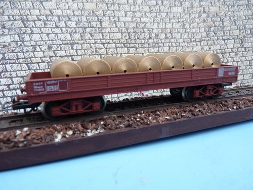 Jouef wagon plat bogies - plat,